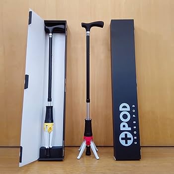 Amazon.co.jp: 「クロスポッド CrossPod」 立てられるつえ (杖